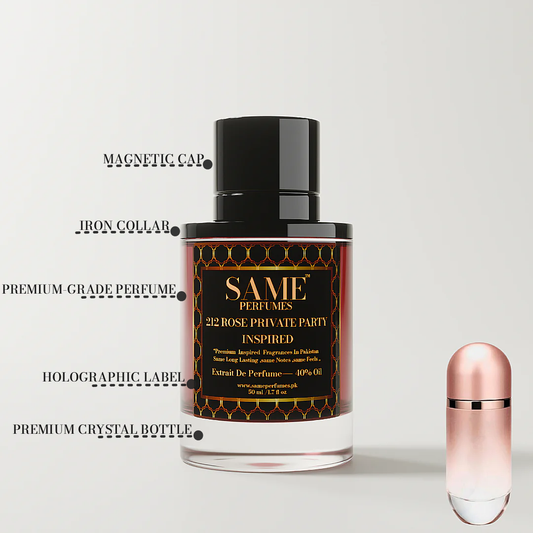 212 ROSE PRIVATE PARTY — Premium Impression | 40% Oil Extrait Perfume