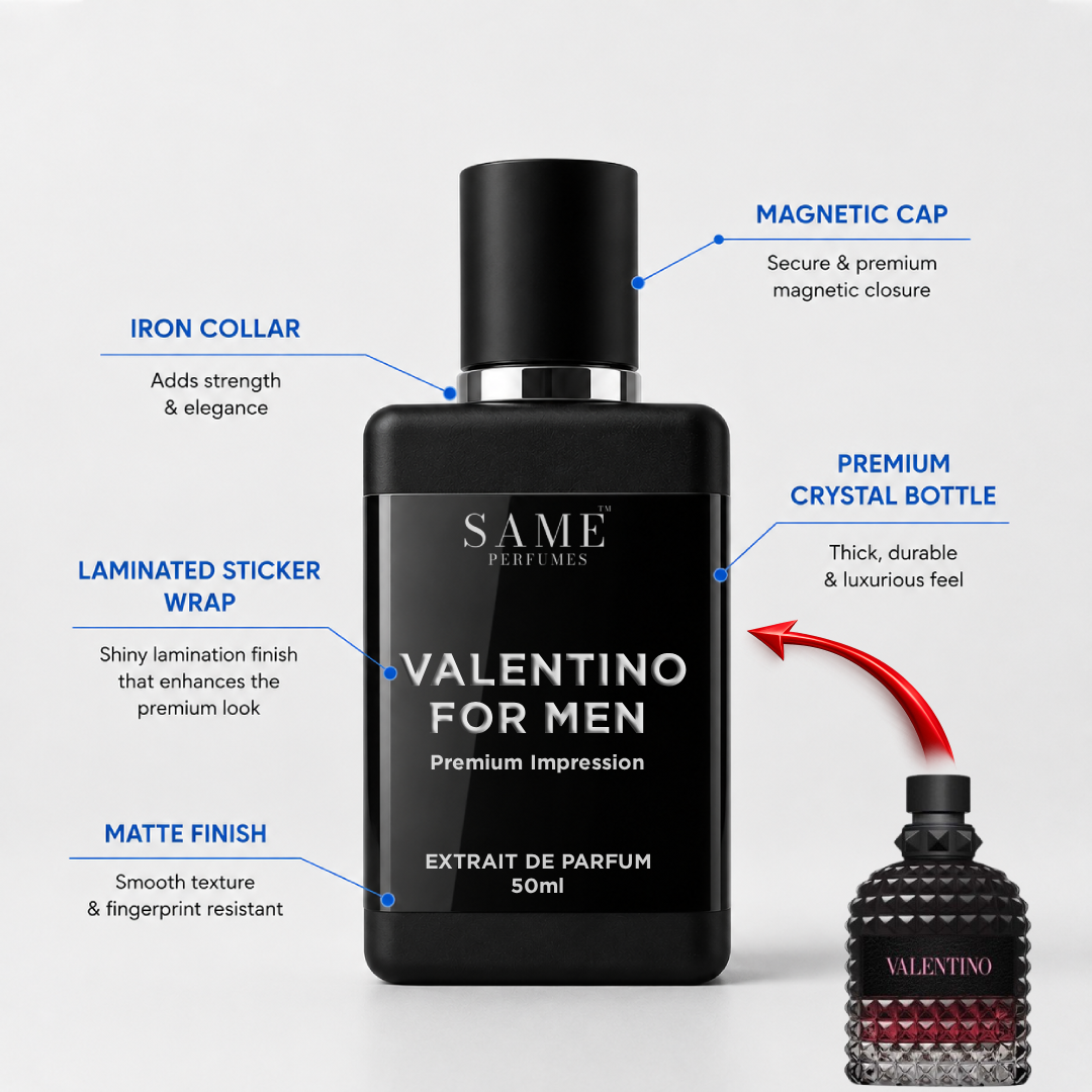 VALENTINO FOR MEN — Premium Impression | 40% Oil Concentration Perfume