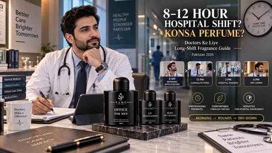 Best Perfume for Long Hospital Shifts in Pakistan: Doctors’ 8–12 Hour Duty Guide 2026