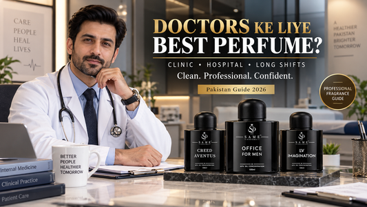 Best Perfumes for Doctors in Pakistan: Clinic, Hospital & Professional Wear Guide 2026