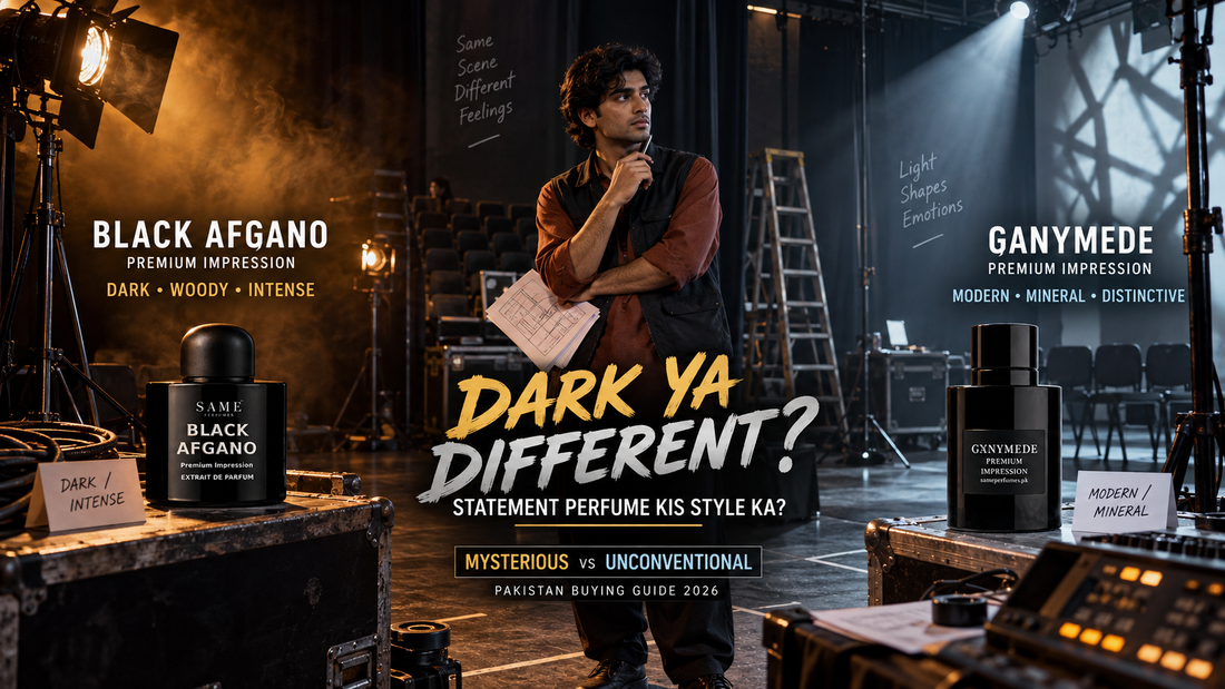 BLACK AFGANO vs GANYMEDE PREMIUM IMPRESSION – Which Statement Perfume Should You Buy in Pakistan?