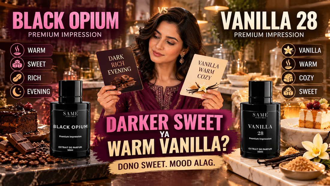 Black Opium vs Vanilla 28 – Which Sweet Women’s Perfume Fits You? Pakistan 2026