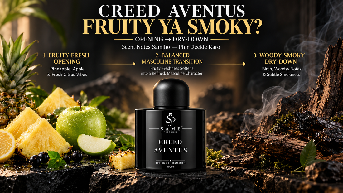 Creed Aventus Fruity Hai Ya Smoky? Scent Notes & Dry-Down Explained (Pakistan 2026)