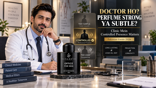 Doctor Ke Liye Perfume Strong Hona Chahiye Ya Subtle? Clinic Fragrance Guide Pakistan 2026