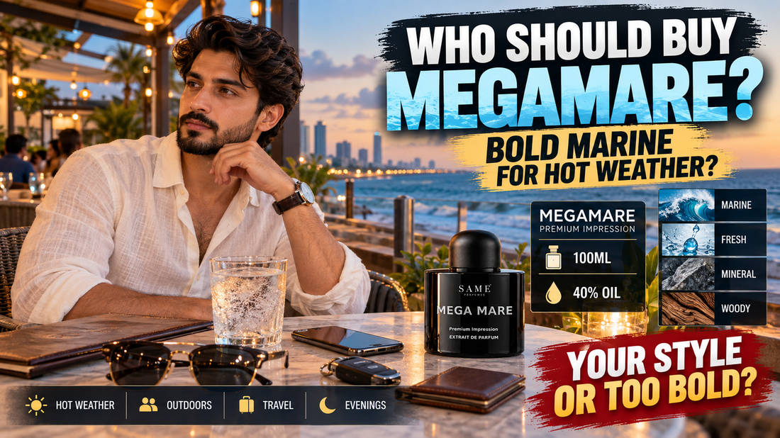 Who Should Buy MEGAMARE PREMIUM IMPRESSION 100ML? Pakistan Hot Weather & Outdoor Guide 2026
