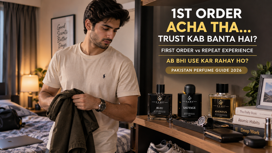 Perfume Brand Par Trust Kab Banta Hai? First Order vs Repeat Experience Pakistan 2026
