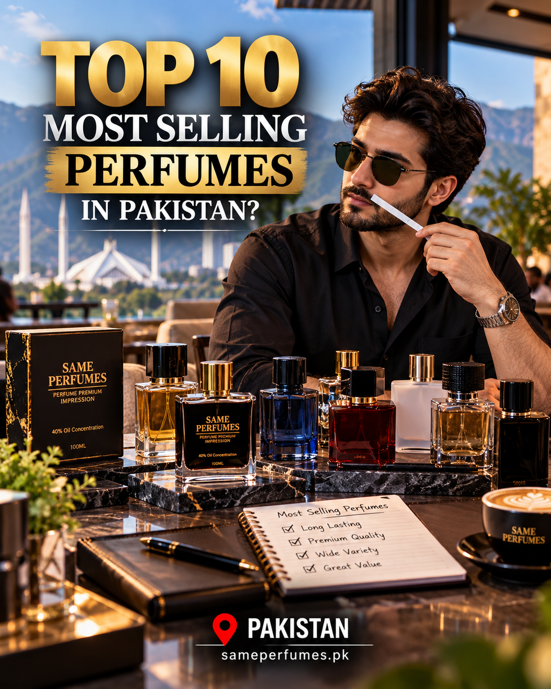 What are the top 10 most selling perfumes in Pakistan — SamePerfumes.pk