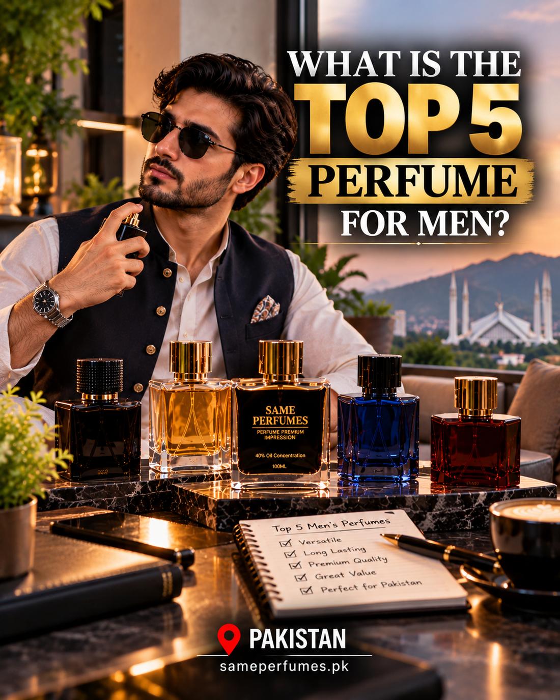 What is the top 5 perfume for men? SamePerfumes.pk Pakistan