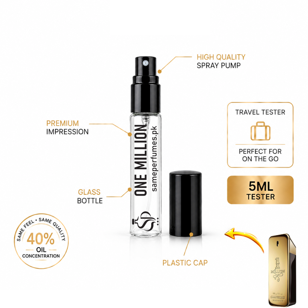 1 MILLION TESTER 5ML — PREMIUM IMPRESSION | 40% Oil Concentration