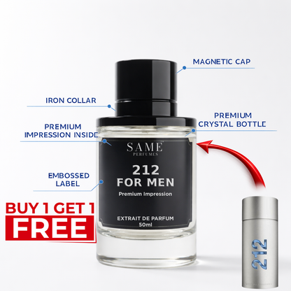 212 For Men 100ML — Premium Impression | 40% Oil Concentration Perfume