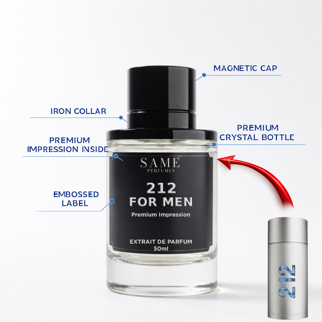 212 For Men — Premium Impression | 40% Oil Concentration Perfume