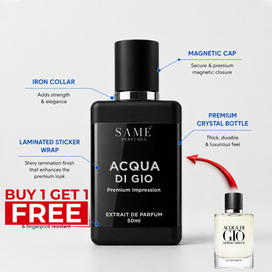 ACQUA DI GIO MEN 50ML — PREMIUM IMPRESSION | 40% Oil Concentration