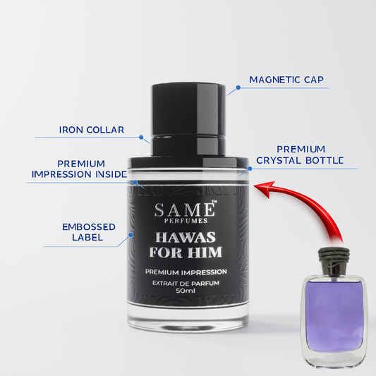 HAWAS FOR HIM — Premium Impression | 40% Oil Extrait Perfume