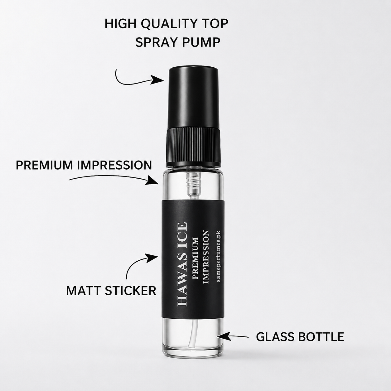 HAWAS ICE TESTER — Premium Impression | 40% Oil Concentration Perfume