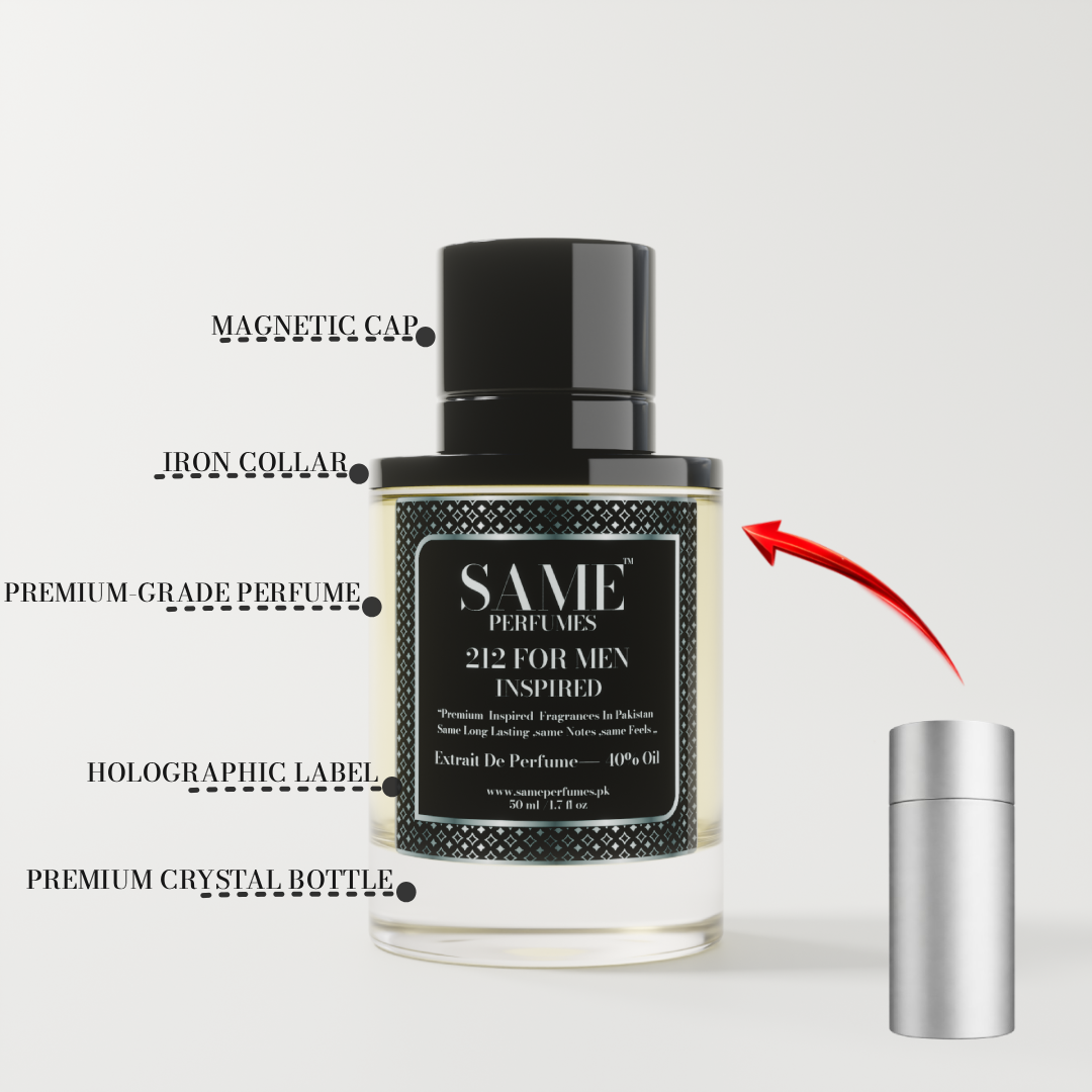 212 For Men — Premium Impression | 40% Oil Extrait Perfume