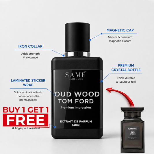 OUD WOOD TOM FORD 50ML — Premium Impression | 40% Oil Concentration Perfume