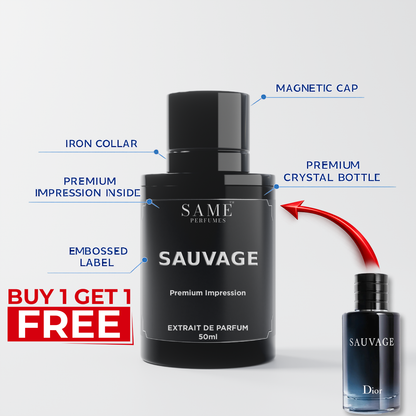 SAUVAGE 50ML — Premium Impression | 40% Oil Concentration Perfume