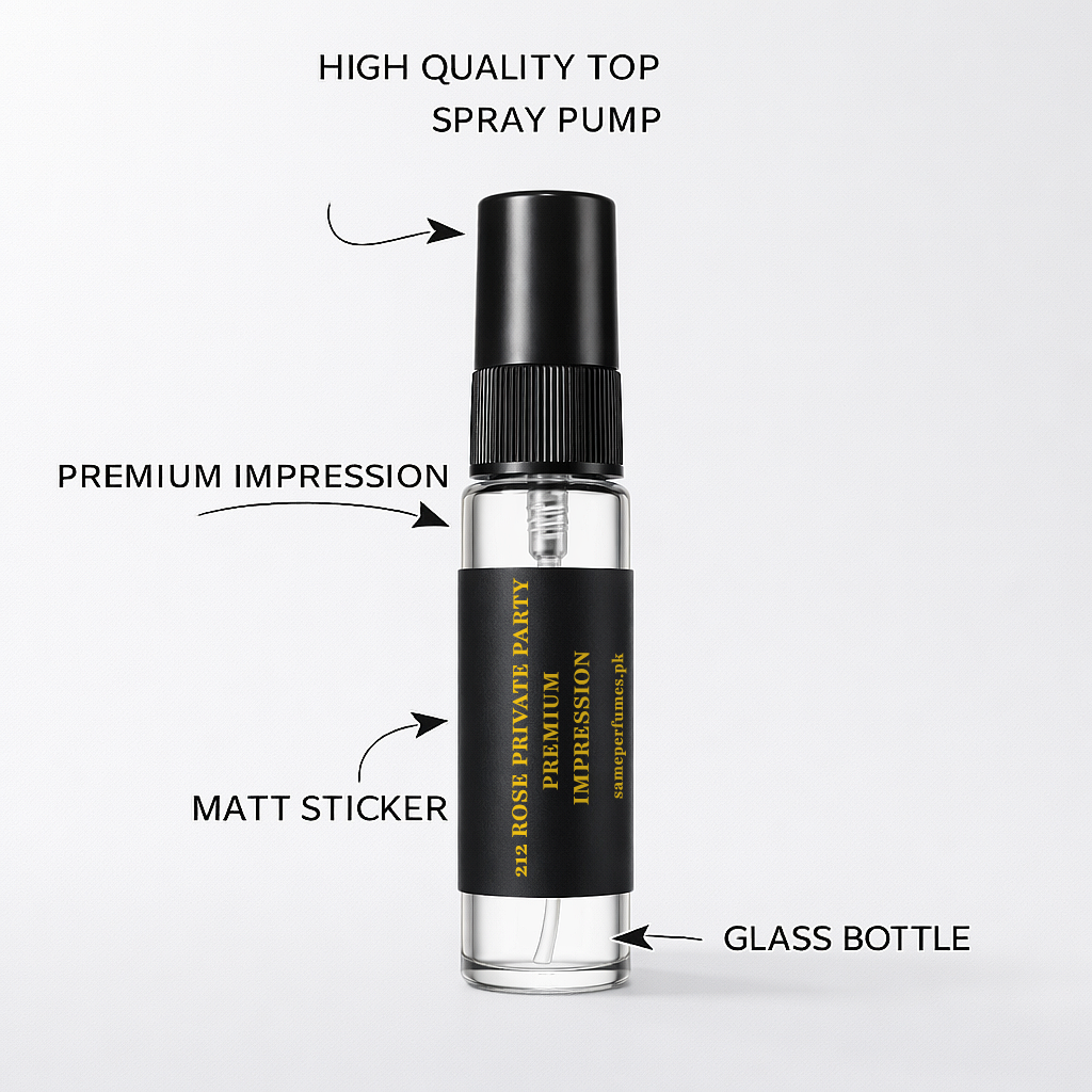 212 ROSE PRIVATE PARTY TESTER — Premium Impression | 40% Oil Extrait Perfume
