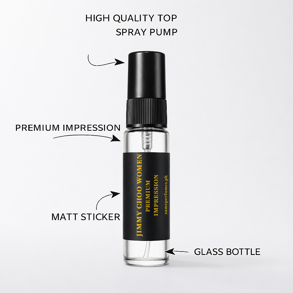 JIMMY CHOO WOMEN TESTER — Premium Impression | 40% Oil Extrait Perfume