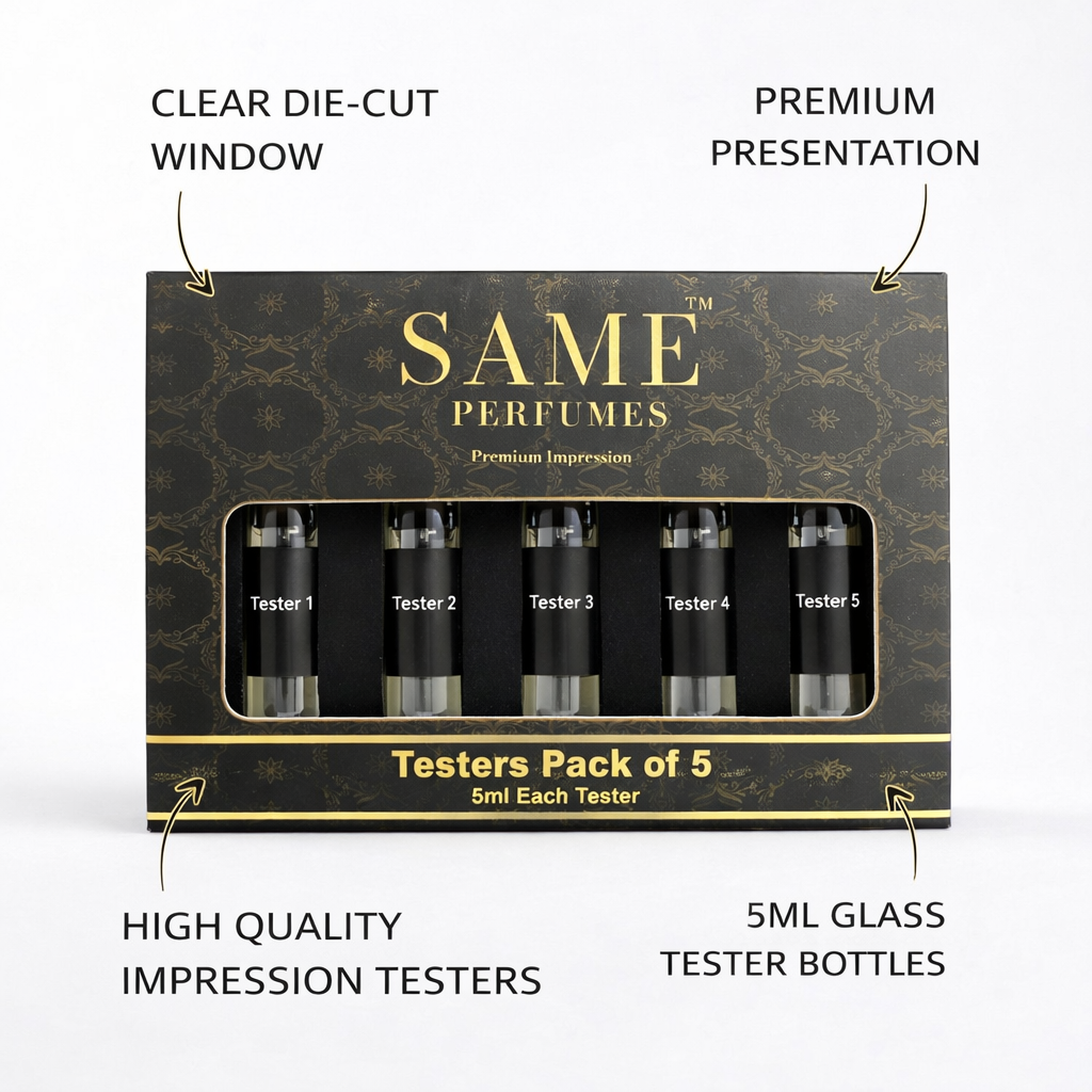 Choose Any 5 Testers – Premium Impression Pack - 40% Oil Concentration
