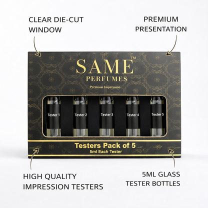 Choose Any 5 Testers – Premium Impression Pack - 40% Oil Concentration