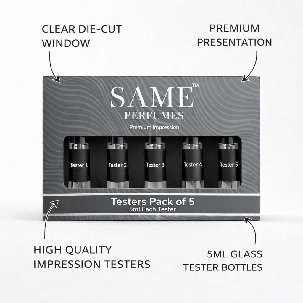 Choose Any 5 Testers – Premium Impression Pack - 40% Oil Concentration