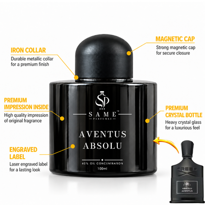 AVENTUS ABSOLU 100ML — PREMIUM IMPRESSION | 40% Oil Concentration