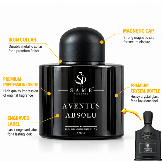 AVENTUS ABSOLU 100ML — PREMIUM IMPRESSION | 40% Oil Concentration