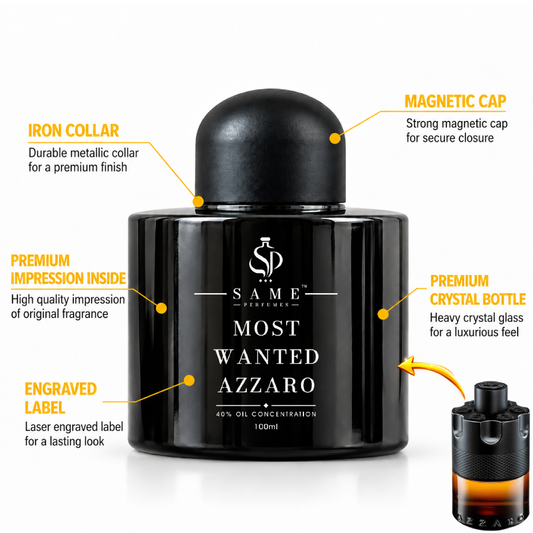 AZZARO THE MOST WANTED 100ML — PREMIUM IMPRESSION | 40% Oil Concentration