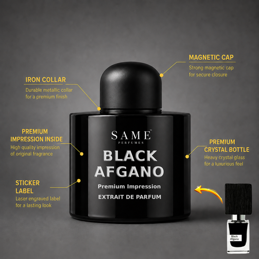 BLACK AFGANO 100ML — Premium Impression | 40% Oil Concentration Perfume