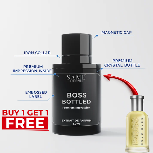 BOSS BOTTLED HUGO BOSS 50ML — Premium Impression | 40% Oil Concentration Perfume