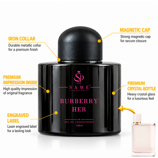 BURBERRY HER 100ML — PREMIUM IMPRESSION | 40% Oil Concentration