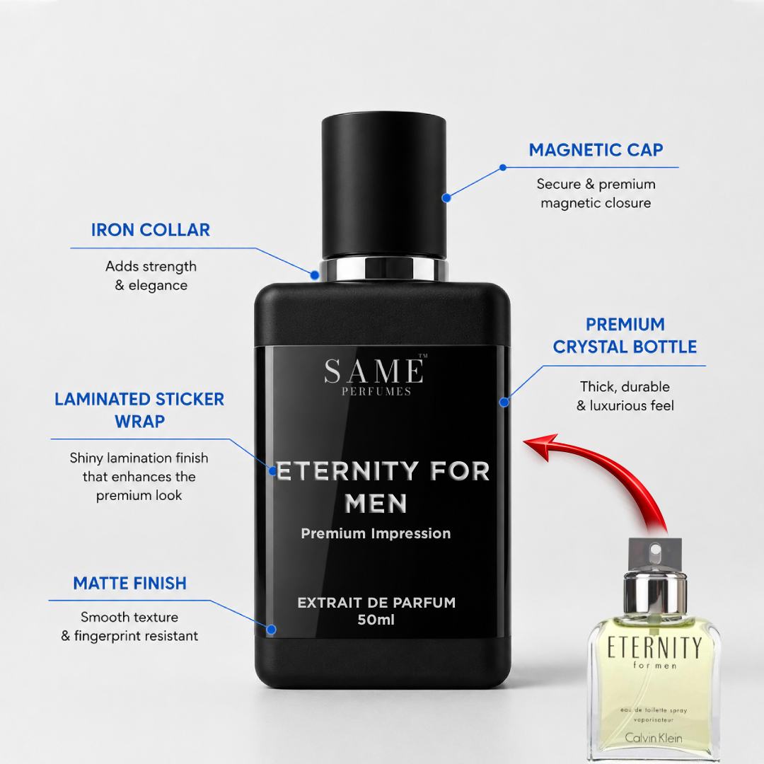 ETERNITY FOR MEN  — Premium Impression | 40% Oil Concentration Perfume