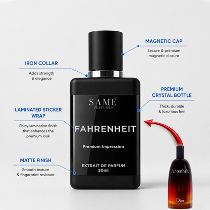 FAHRENHEIT — Premium Impression | 40% Oil Concentration Perfume
