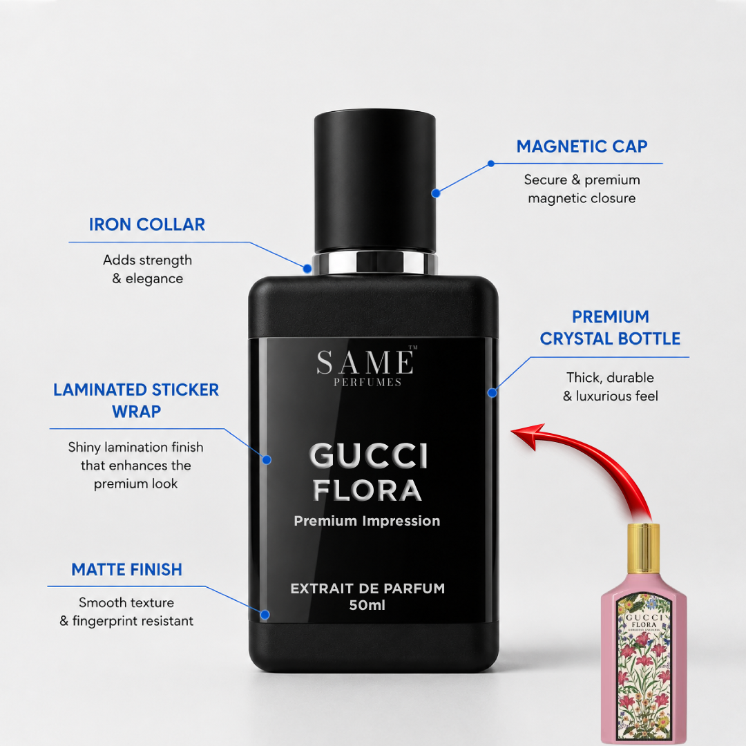 GUCII FLORA — Premium Impression | 40% Oil Concentration Perfume