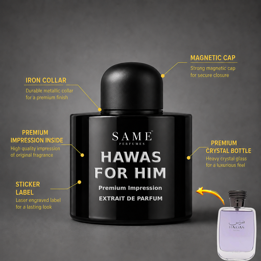 HAWAS FOR HIM 100ML — PREMIUM IMPRESSION | 40% Oil Concentration
