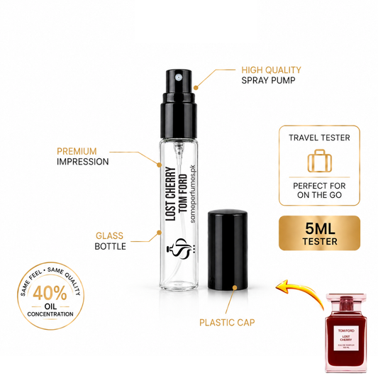 LOST CHERRY TOM FORD TESTER 5ML — PREMIUM IMPRESSION | 40% Oil Concentration