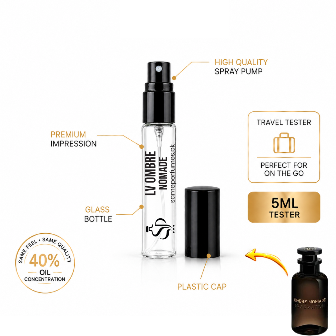 LV OMBRE NOMADE TESTER 5ML — PREMIUM IMPRESSION | 40% Oil Concentration