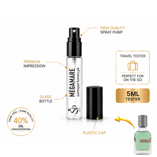 MEGAMARE TESTER 5ML — PREMIUM IMPRESSION | 40% Oil Concentration
