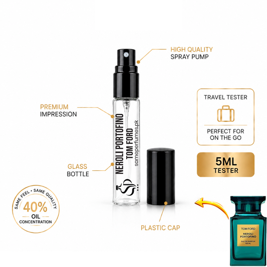 NEROLI PORTOFINO TOM FORD TESTER 5ML — PREMIUM IMPRESSION | 40% Oil Concentration