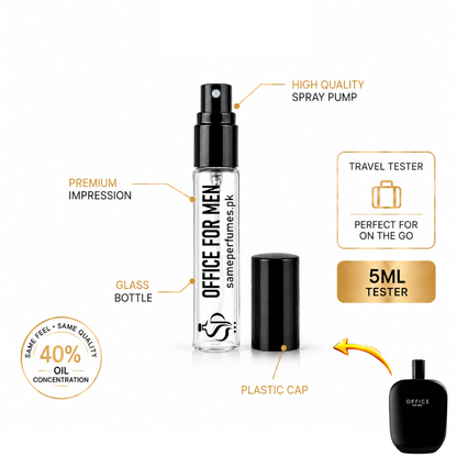 OFFICE FOR MEN TESTER 5ML — PREMIUM IMPRESSION | 40% Oil Concentration