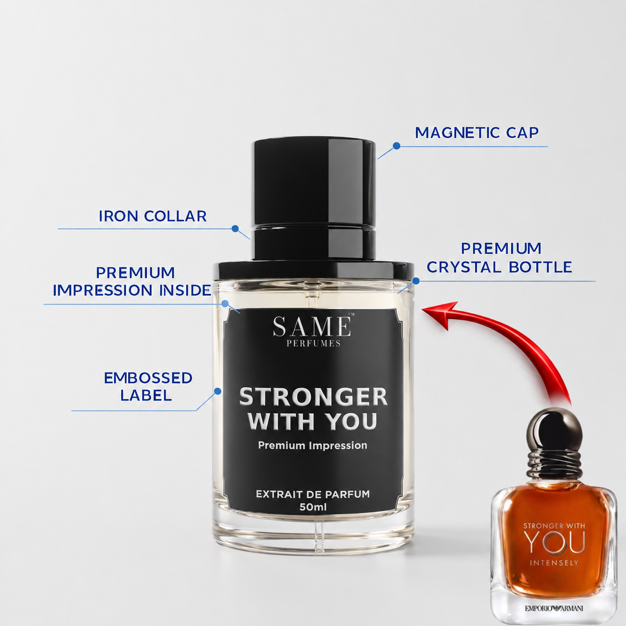 STRONGER WITH YOU — Premium Impression | 40% Oil Concentration Perfume