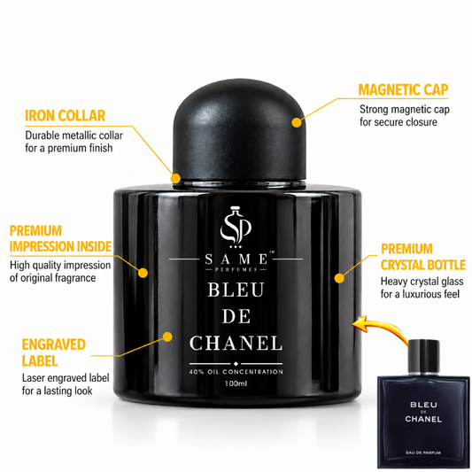 BLEU DE CHANEL 100ML — PREMIUM IMPRESSION | 40% Oil Concentration