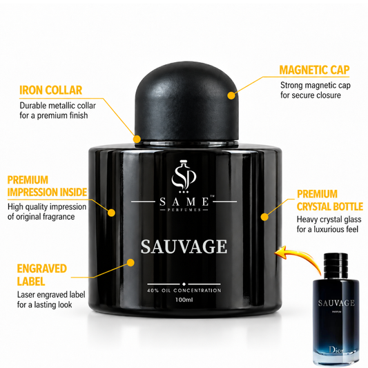 SAUVAGE 100ML — PREMIUM IMPRESSION | 40% Oil Concentration