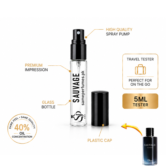 SAUVAGE Tester — Premium Impression | 40% Oil Extrait Perfume