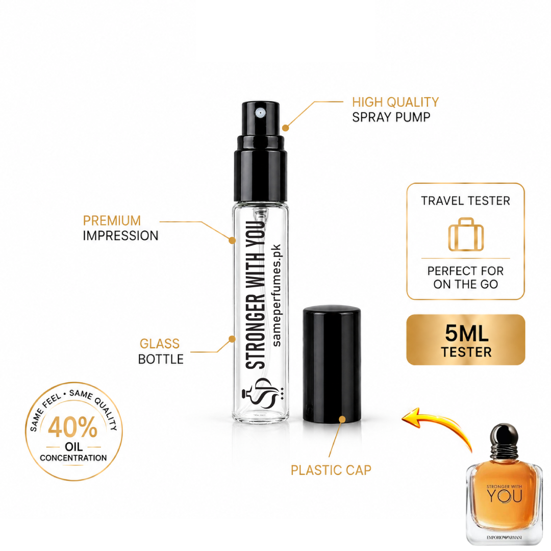 STRONGER WITH YOU TESTER 5ML — PREMIUM IMPRESSION | 40% Oil Concentration